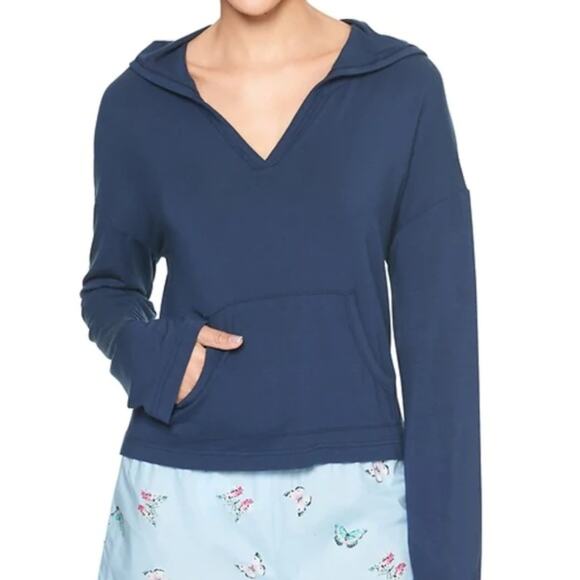 GAP Navy Blue Knit Hoodie - Picture 3 of 7